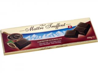 Maitre Truffout Swiss hořká čokoláda 300g