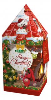 Merry Christmas - Domeček červený - Vánoční černý čaj 20x2g Liran