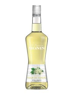 Monin Elderflower liqueur 20% (bezový likér) 0,7 L