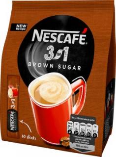 Nescafé Classic Brown Sugar instantní Káva 3v1 10 ks