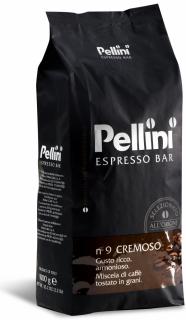 Pellini Espresso Bar n° 9 Cremoso zrnková 1000 g
