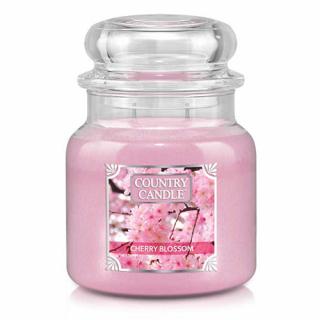 Svíčka Country Candle Cherry Blossom - Třešňový květ 453g střední