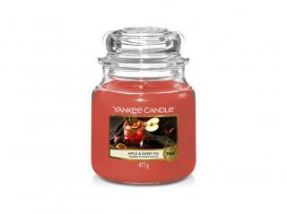 Svíčka Yankee Candle Apple & Sweet Fig - Jablko a sladký fík  411g střední