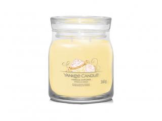 Svíčka Yankee Candle Signature  VANILLA CUPCAKE - Vanilkový košíček  368g střední