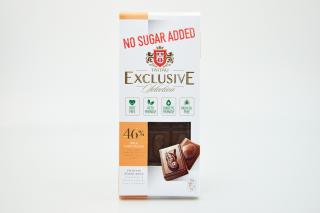 Taitau Exclusive Selection - Čokoláda mléčná bez přidaného cukru se sladidlem erythritol 100g