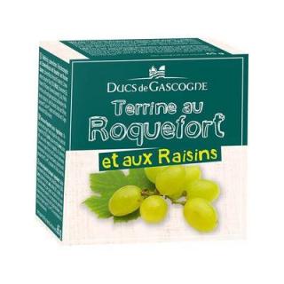 Terina se sýrem Roquefort a rozinkami 65g Ducs de Gascogne