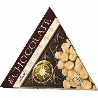 The Chocolate - Hořká čokoláda s lískovými oříšky 100g