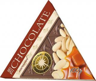 The Chocolate - Karamelová čokoláda s mandlemi 100g