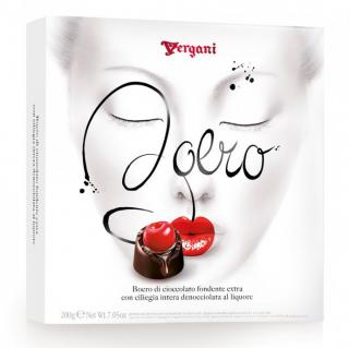 Vergani Boero - Třešně v hořké čokoládě a likéru 200g