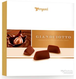 Vergani Gianduiotto - čokoládové pralinky plněné lískovými oříšky 180g