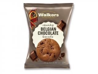 Walker's Walkers Sušenky Čokoládové s kousky belgické čokolády 25 g