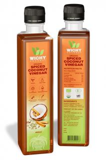 WICHY Spiced Coconut Vinegar - Kořeněný Kokosový ocet 250ml
