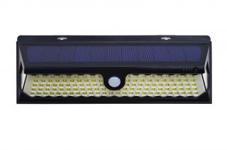 LEDSolar 120 solární venkovní světlo svítidlo, 120 LED se senzorem, bezdrátové, 4W, studená            barva
