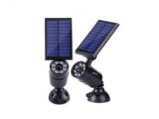 LEDSolar 8 solární venkovní bodové světlo, 8 LED se senzorem, bezdrátové, iPRO, 1,5 W, studená            barva