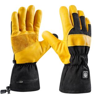 Vyhřívané rukavice pracovní Savior žluto/černé vel. 3XL