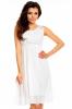 Módní bílé šaty CC Fashion