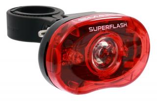 blikačka zadní SMART Superflash Taillight 0,5 W Velikost: bateriové