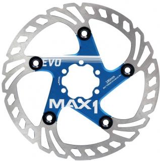 brzdový kotouč MAX1 Evo 180 mm modrý Barva: 6 děr, Velikost: 180 mm