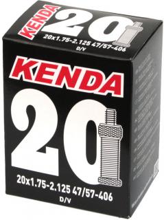 duše KENDA 20x1,75 (47-406) DV 28 mm Velikost: 20  ventil DV 28 mm