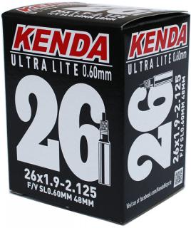 duše KENDA 26X1,75-2,125 (47/57-559) 48 mm Ultralite Velikost: 26  ventil FV  48mm
