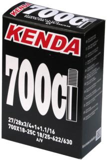 duše KENDA 700x18/25 (18/25-622) AV 35 mm Velikost: 700C ventil AV 35 mm