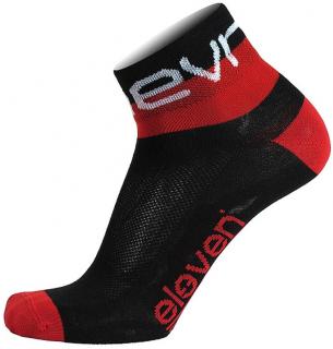 ponožky ELEVEN Howa EVN ) black/red Velikost: S