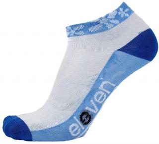 ponožky ELEVEN Luca FLOVER  sv.modrá/bílá/modrá Barva: Modrá, Velikost: S