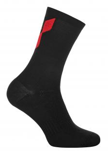 Ponožky PELLS Mask Barva: Black/Red, Velikost: 35-38