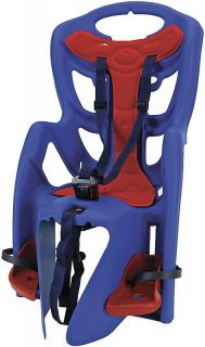 sedačka zadní na nosič modro/červená Barva: modro/červená