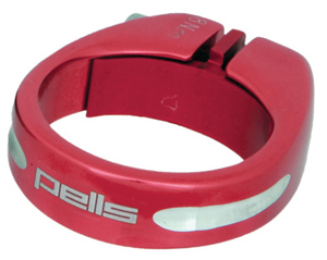 Sedlová objímka PELLS C-07 Red Velikost: 31,8mm