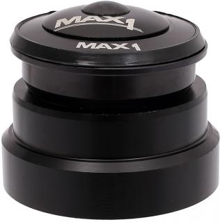 semi-integrované hlavové složení MAX1 s venkovním spodním ložiskem 49,6 mm černé Barva: černá, Velikost: 1,5  1 1/8