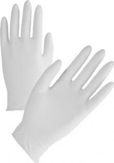 servisní nitrilové rukavice bílé nepudrované vel.XL balení 100ks Barva: Bílá, Velikost: XL
