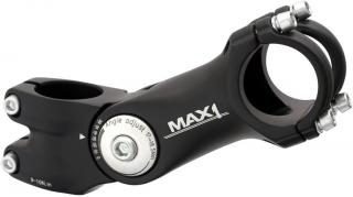 stavitelný představec MAX1 105/60°/31,8 mm černý Barva: černá