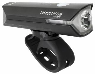 světlo přední MAX1 Vision 300 USB Barva: černá, Velikost: dobíjecí