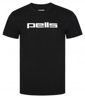 Tričko PELLS Urban s logem Barva: Black, Velikost: XL