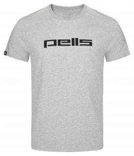 Tričko PELLS Urban s logem Barva: Grey, Velikost: XL