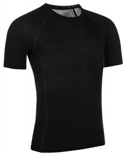 Triko PELLS Merino Black Velikost: L