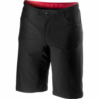 Castelli kraťasy Unlimited Baggy short Barva: černá, Velikost: L