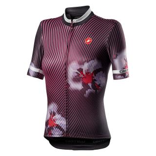 CASTELLI PRIMAVERA JERSEY Barva: vínová, Velikost: L