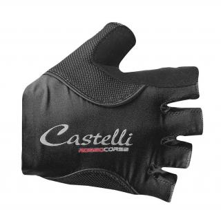 CASTELLI ROSSO CORSA PAVE W RUKAVICE Barva: černá, Velikost: XS