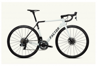 FACTOR O2 PEARL WHITE FORCE eTAP AXS Velikost: 49cm