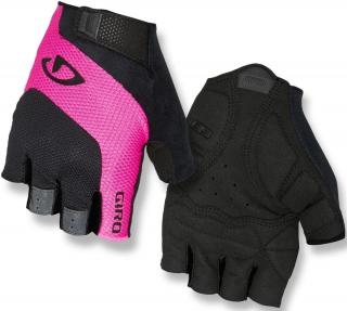 GIRO rukavice Tessa Barva: černá/růžová, Velikost: M