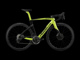 PINARELLO DOGMA F CAMPA SUPER RECORD EPS Barva: ELECTRO LIME, Zapletená kola: CAMPAGNOLO BORA WTO DB