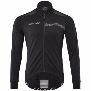 Cyklistická bunda SILVINI GHISALLO black-white Velikost: 3XL