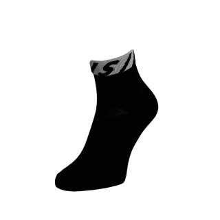 Cyklistické ponožky SILVINI Airola black-white Velikost: 39-41