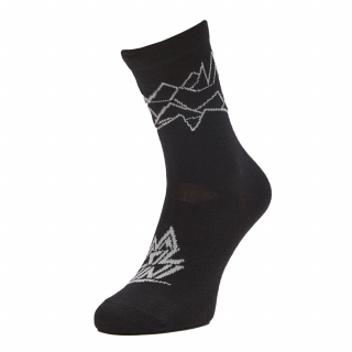 Cyklistické ponožky SILVINI NERETO black-grey Velikost: 42-44