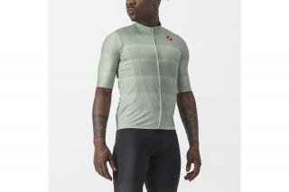 Cyklistický dres CASTELLI LIVELLI Defender Green Velikost: L