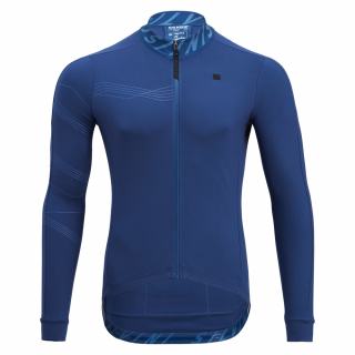 Cyklistický dres SILVINI VARANO navy-blue Velikost: 3XL