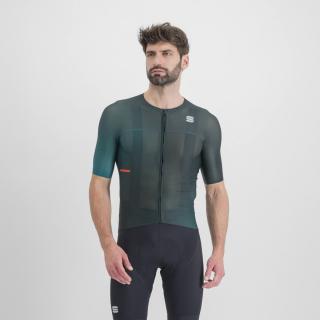 Cyklistický dres SPORTFUL LIGHT Pro Jersey Shaded Green Velikost: L