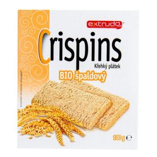 Extrudo Chlebíček vícezrnný špaldový Crispins 100 g